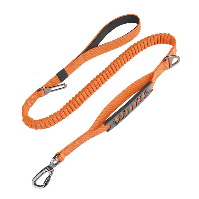 RuffRover 2.0™ Extended Heavy Duty Bungee Leash Safety Belt Buckle